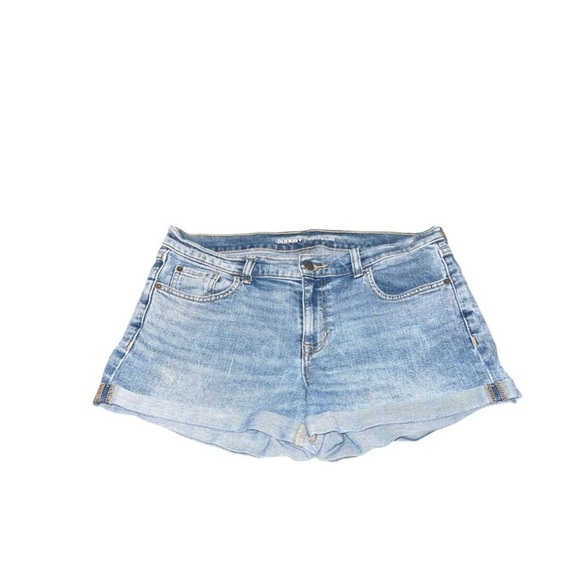 Old Navy Light Blue Jean Shorts - Picture 4 of 5